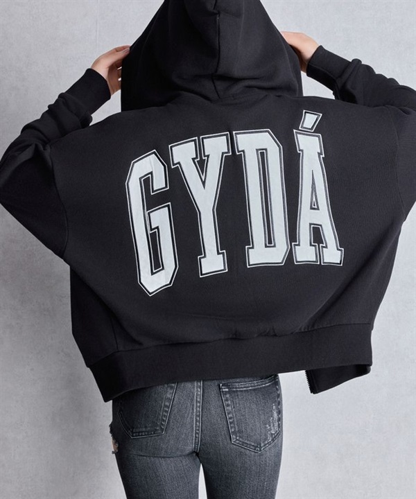 GYDA ジェイダ ジップアップ パーカー レディース GYDA LOOSE スウェット ZIP UP パーカー 072552908001