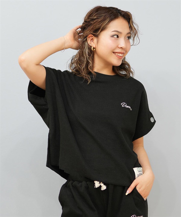 DISCUS ATHLETIC ディスカス アスレチック 半袖 Tシャツ レディース スウェット トレーナー セットアップ対応 5287-5600