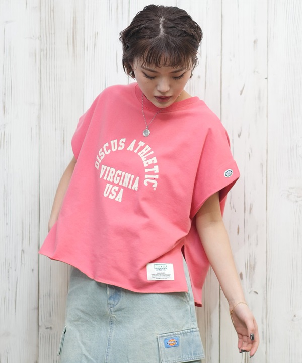 DISCUS ATHLETIC ディスカス アスレチック 半袖 Tシャツ レディース スウェット セットアップ対応 5287-5608