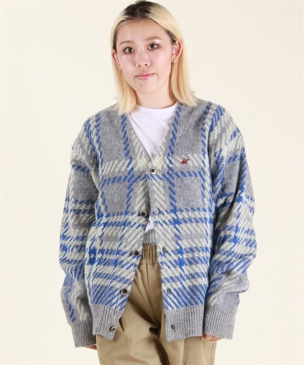 BEVERY HILLS P.C ビバリーヒルズポロクラブ ニット セーター カーディガン レディース チェック 5487-6751