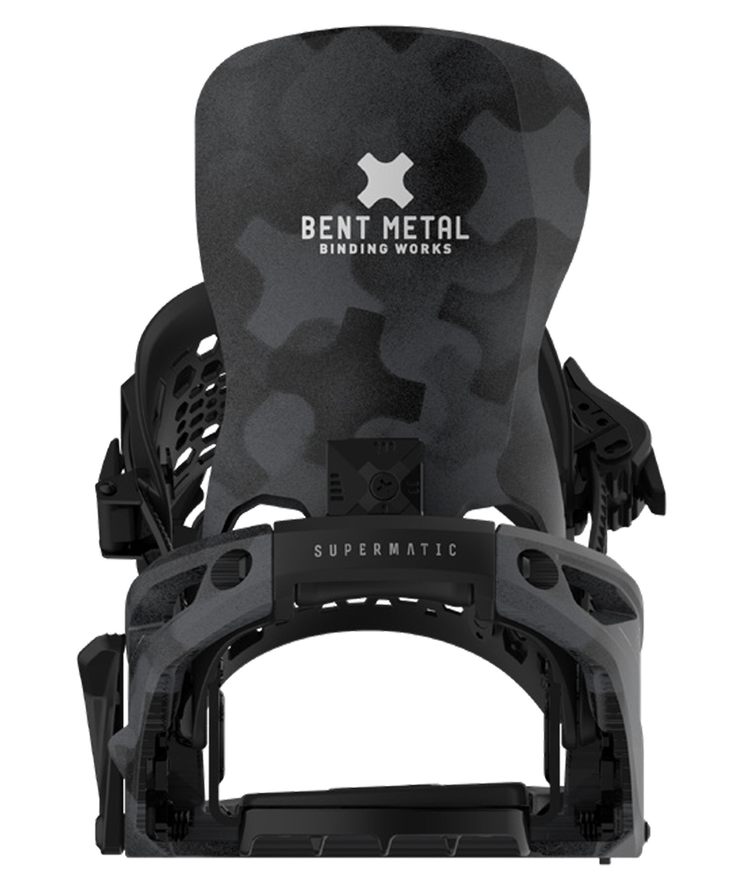 BENT METAL ベントメタル スノーボード バインディング ビンディング メンズ LIGHTNING SUPERMATIC 25-26モデル MM B15【2526】(BLACK-M)