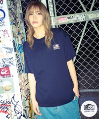 LURKING CLASS ラーキングクラス 半袖 Tシャツ レディース オーバーサイズ ユニセックス ST25STM01W ムラサキスポーツ限定(BLACK-M)