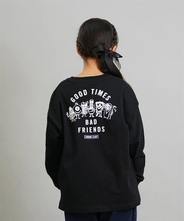 LURKING CLASS ラーキングクラス 長袖 Tシャツ ロンT キッズ ジュニア 子供 GOOD TIMES 2 L S TEE ST25FTM01K