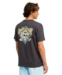 QUIKSILVER クイックシルバー 半袖 Tシャツ メンズ コラボ ONE PIECE X QUIKSILVER PIRATES ISLAND SS EQYZT08508(BWT-S)
