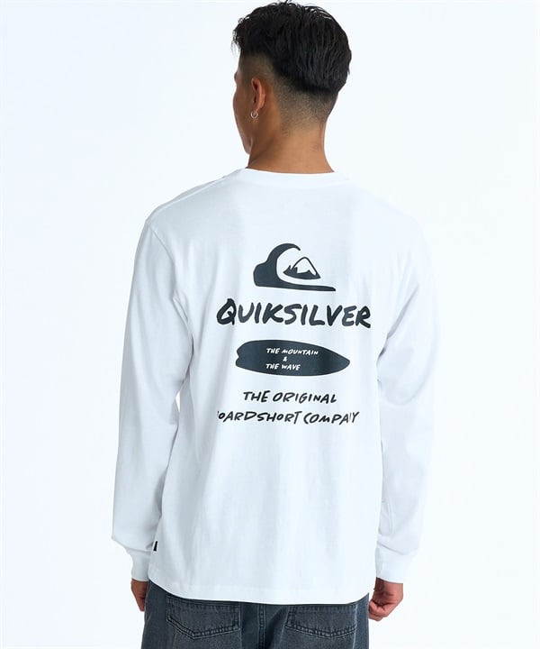 QUIKSILVER クイックシルバー 長袖 Tシャツ ロンT メンズ バックプリント NEW HD LT QLT261001