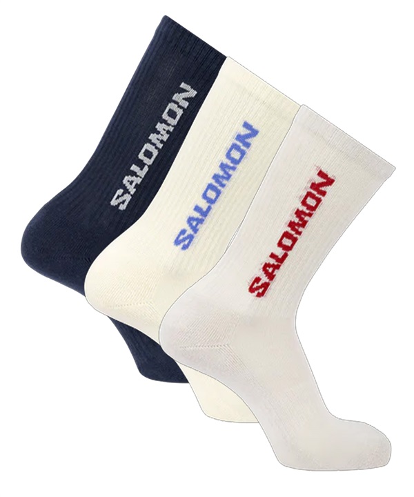 SALOMON サロモン ソックス 靴下 3足セット EVERYDAY CREW 3-PACK LC2911100