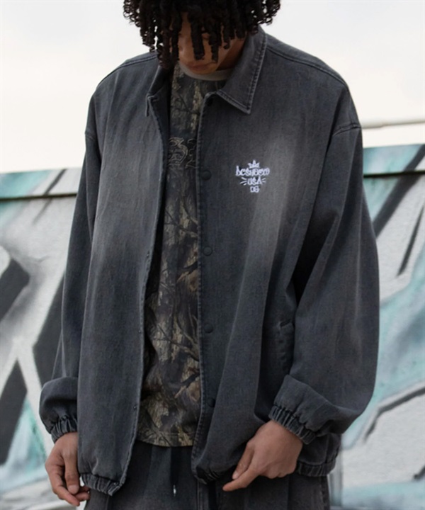 DC ディーシー アウター コーチジャケット メンズ オーバーサイズ DJK261004