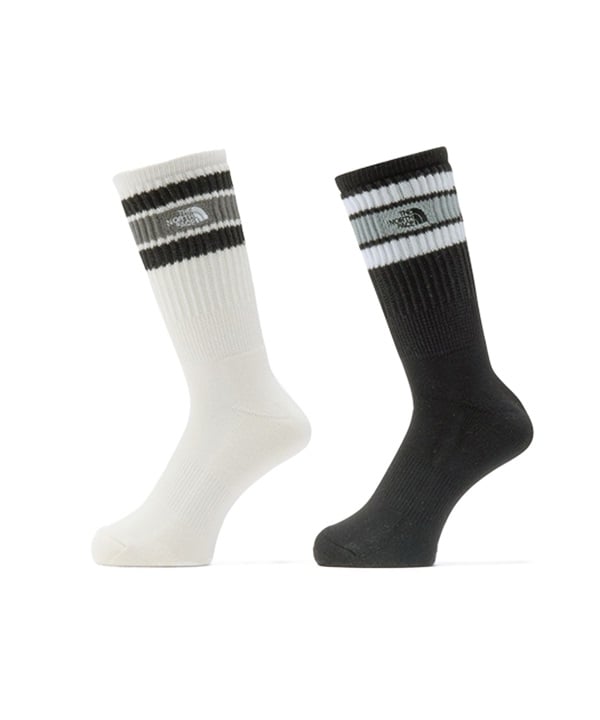 THE NORTH FACE ザ・ノース・フェイス ソックス 靴下 クルー丈 TUBE 2P CREW NN82617