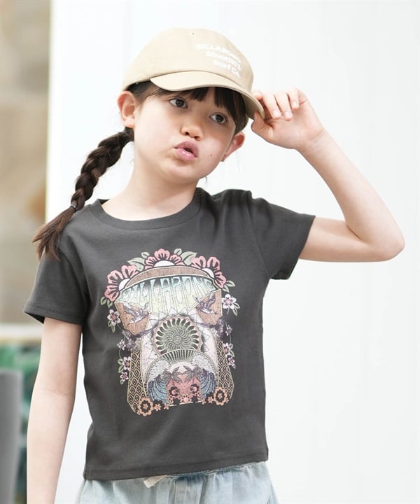 BILLABONG ビラボン 半袖 Tシャツ キッズ ジュニア 子供 クルーネック GRAPHIC BG015252