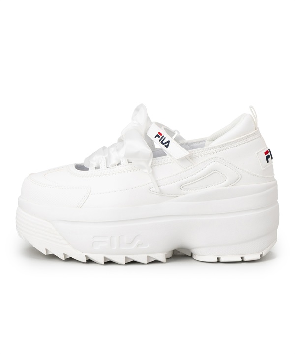 FILA フィラ スニーカー レディース 厚底 メリージェーン DISRUPTOR WEDGE BALLET ディスラプター ウェッジ バレエ FM0101978100