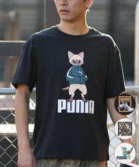 PUMA プーマ 半袖 Tシャツ メンズ モンスターハンターワイルズ コラボレーション 636486(01-M)