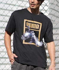 PUMA プーマ 半袖 Tシャツ メンズ モンスターハンターワイルズ コラボレーション 636486(01-M)
