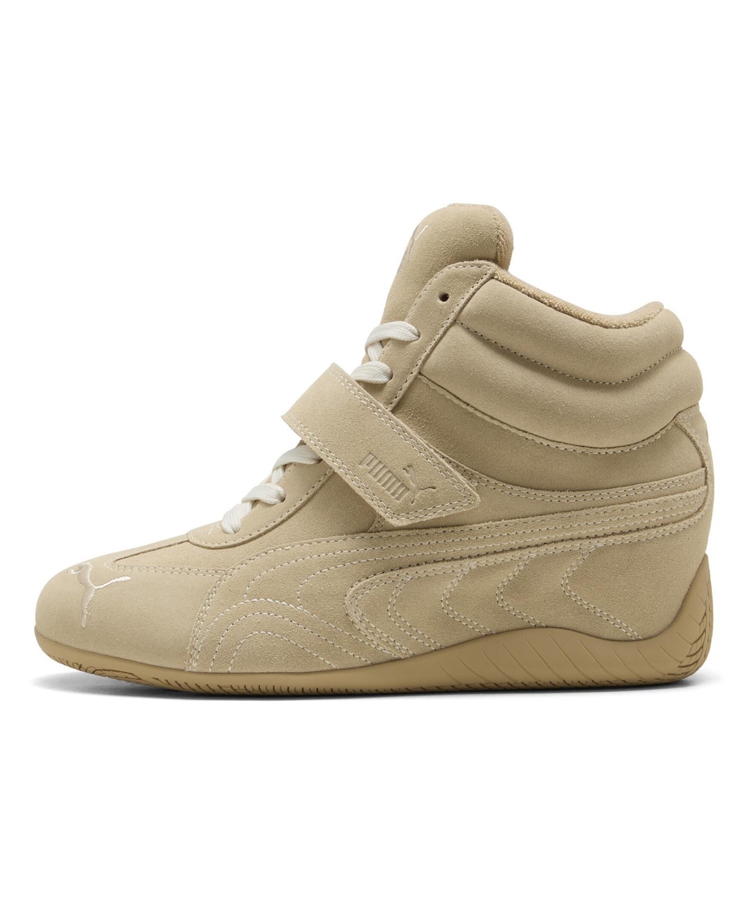 PUMA プーマ スニーカー レディース ハイカット SPEEDCAT WEDGE FADED WNS 408118(01-23.0cm)