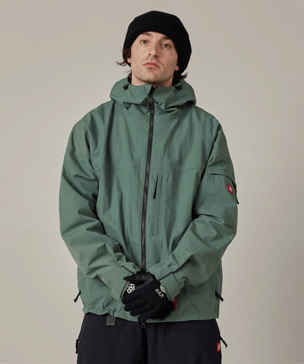 686 シックスエイトシックス ドージョー 20K シェル ジャケット M6WN188 スノーボード ウェア フォレストベイリー ストリート メンズ 26-27 早期購入/店頭受取対象外 A30(FGCK-S)