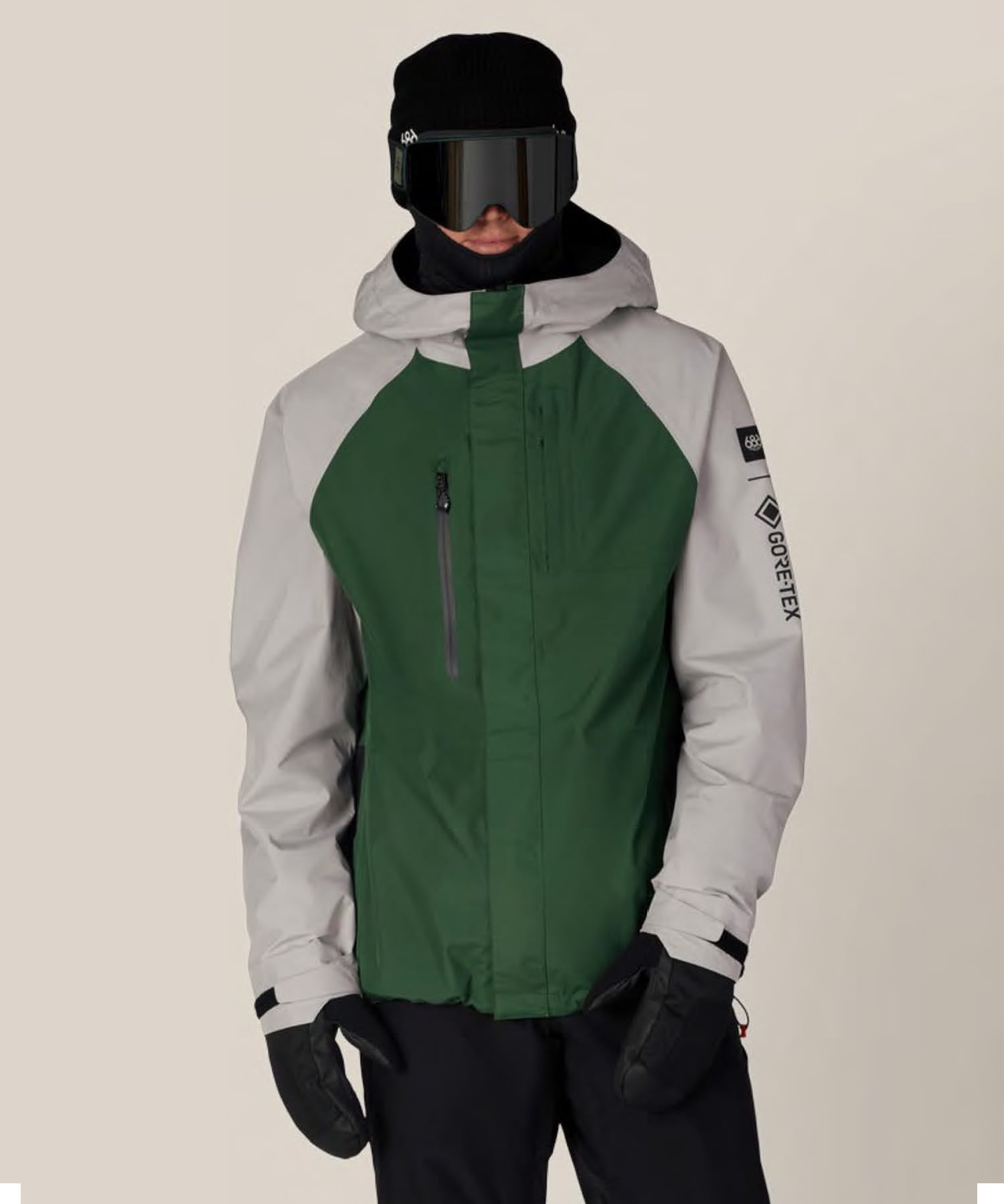 686 シックスエイトシックス ゴアテックス コア シェル ジャケット M5WN162 スノーボード ウェア 軽量シェル メンズ 26-27 早期購入/店頭受取対象外 A30(LGCB-S)