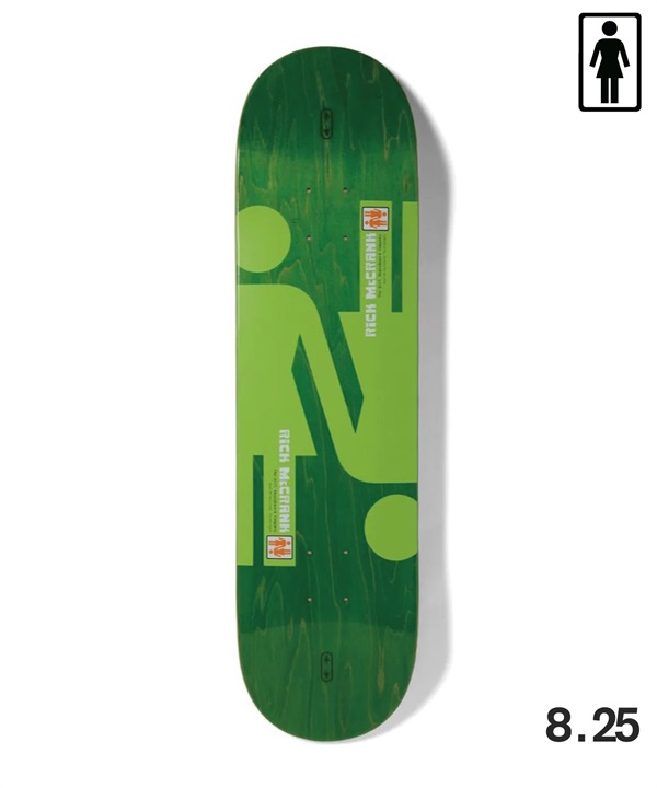 GIRL ガール スケートボード デッキ 8.0,8.25inch TWIN-TIP SELECTIONS ムラサキスポーツ 初心者