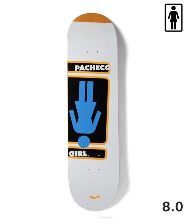 GIRL ガール スケートボード デッキ 7.8~8.12inch MR OOPS ムラサキスポーツ 初心者 別注サイズ