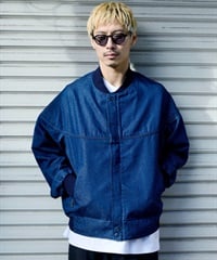 DEAR LAUREL ディアローレル ジャケット メンズ デニム DNM DERBY JACKET ダービージャケット DL26S-0103(NVY-M)
