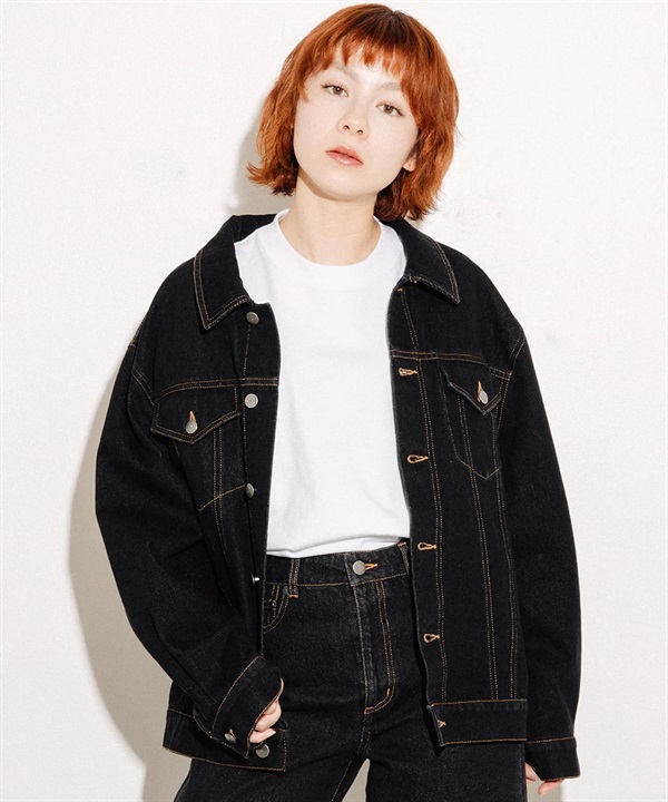 RVCA ルーカ ジャケット レディース RECESSION DENIM JKT BG043750