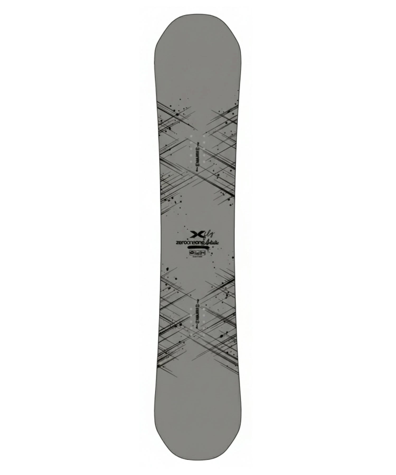 011Artistic ゼロワンワンアーティスティック エックスフライ X FLY スノーボード 板 グラトリ キャンバー 軽量 高反発 ユニセックス 26-27 早期購入(ONECOLOR-148cm)