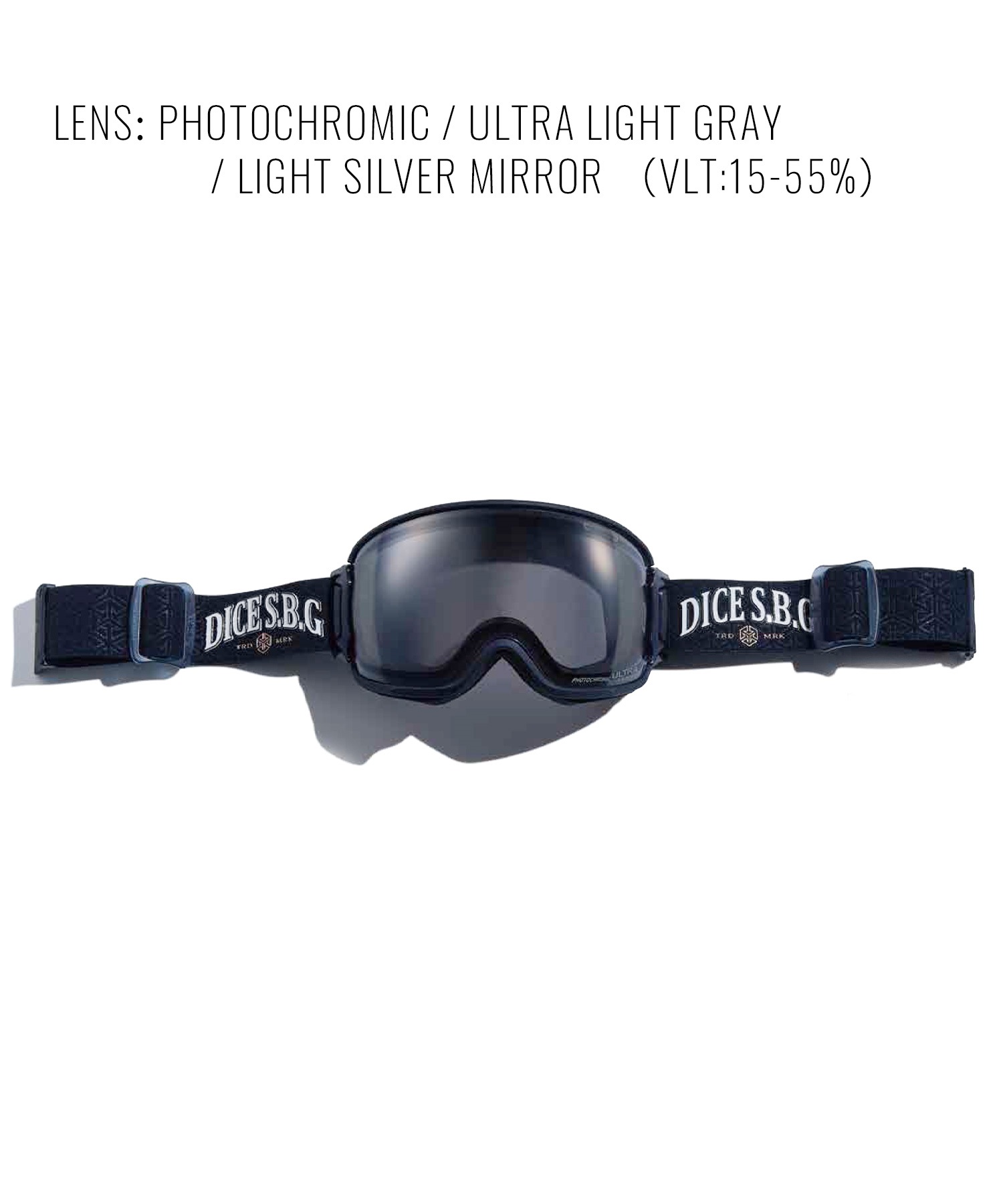 DICE ダイス BANK BK44570 調光レンズ 球面レンズ ウルトラレンズ スノーボード ゴーグル ユニセックス ムラサキスポーツ 24-25モデル LL G11(G-ONESIZE)