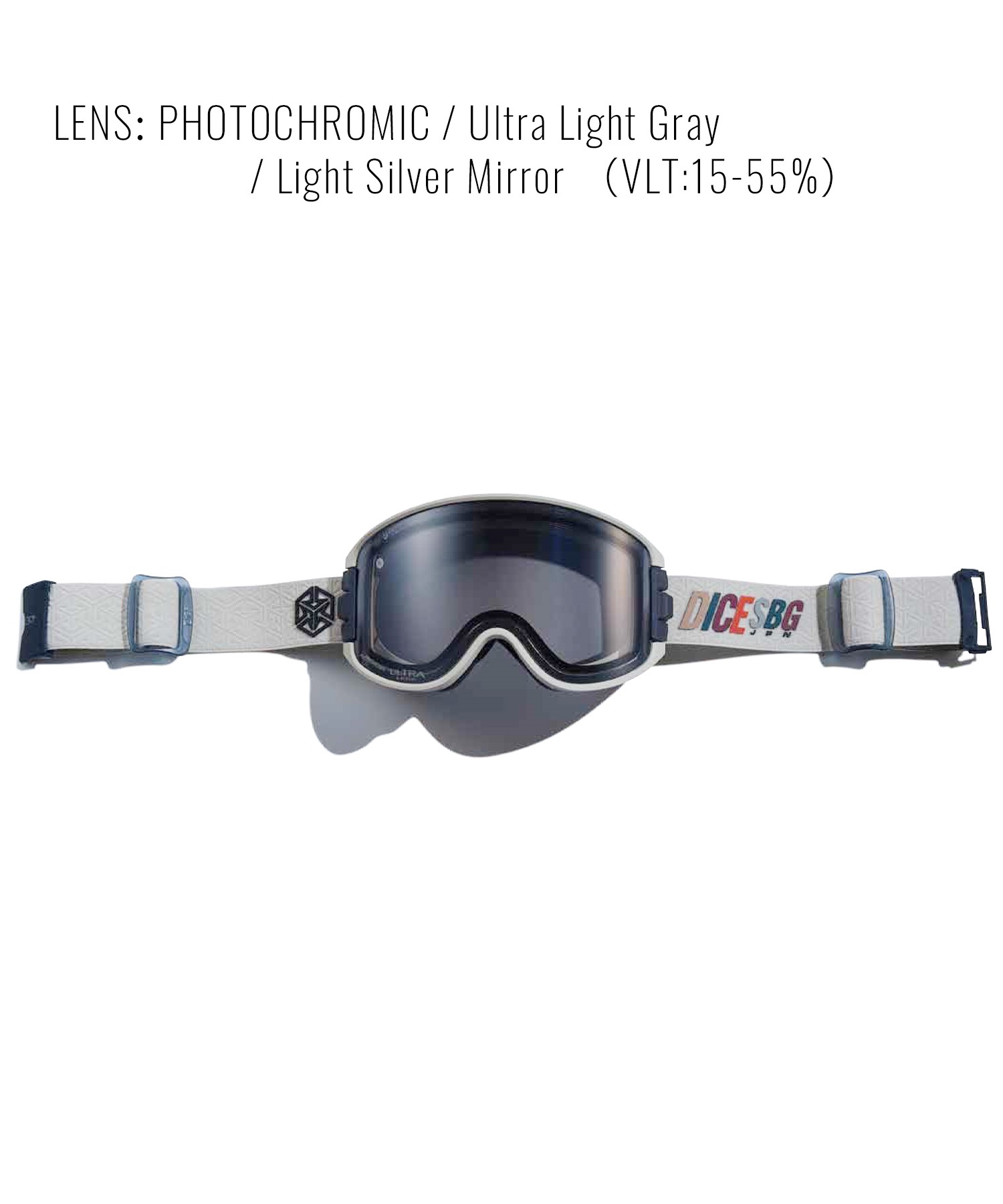 DICE ダイス GOODMAN GM44570 調光レンズ 平面レンズ スノーボード ゴーグル ユニセックス ムラサキスポーツ 24-25モデル LL G11(G-ONESIZE)