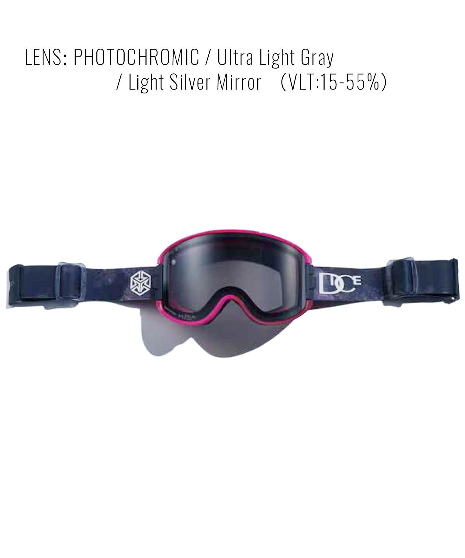 DICE ダイス GOODMAN GM44570 調光レンズ 平面レンズ スノーボード ゴーグル ユニセックス ムラサキスポーツ 24-25モデル LL G11(G-ONESIZE)