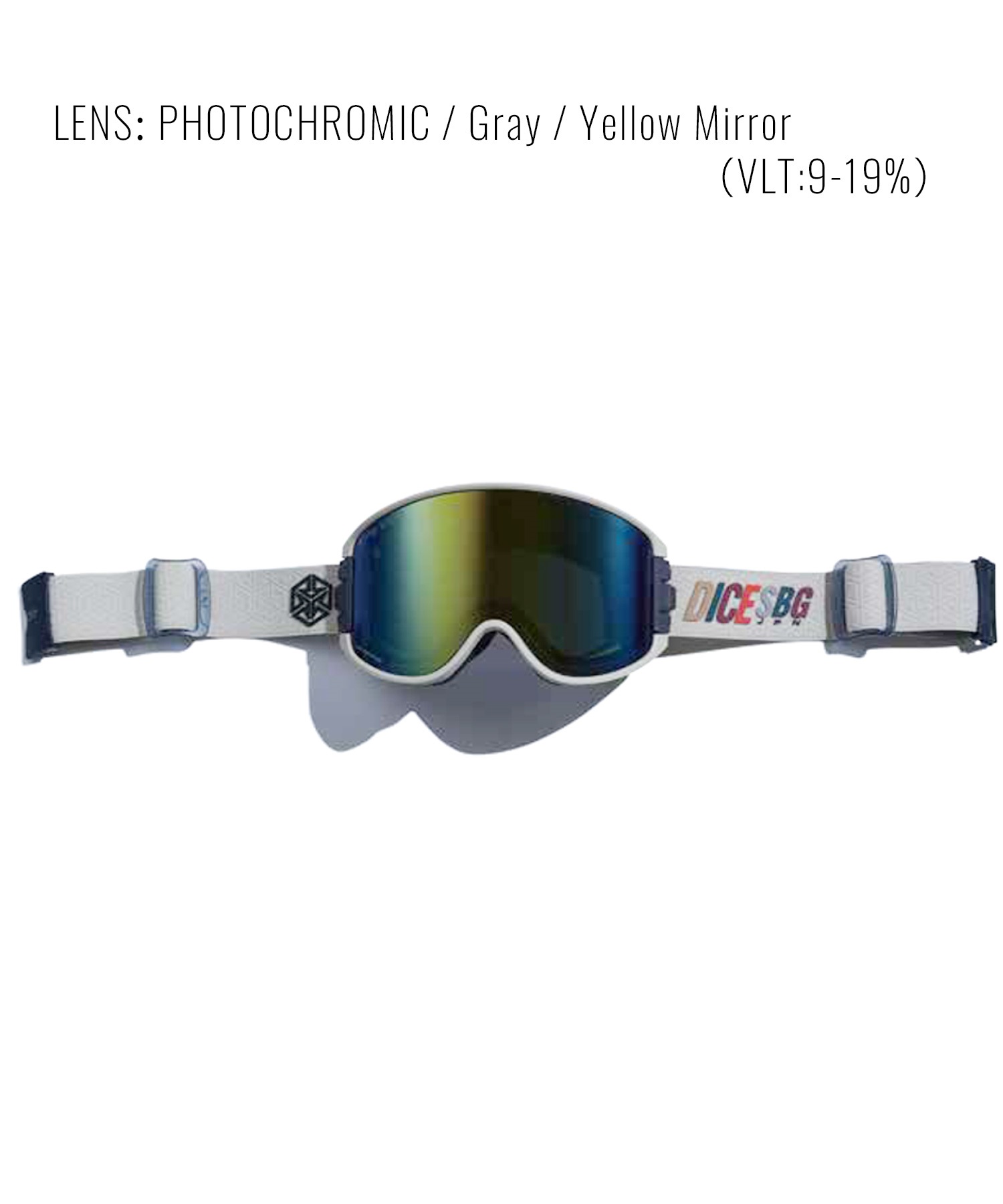 DICE ダイス GOODMAN GM45656 調光レンズ 平面レンズ スノーボード ゴーグル ユニセックス ムラサキスポーツ 24-25モデル LL G11(G-ONESIZE)