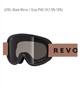 REVOLT リボルト SUPER LIGHT FRAME R25MBK 調光レンズ 平面レンズ スノーボード ゴーグル ユニセックス ムラサキスポーツ 24-25モデル LL J17(BGP-ONESIZE)