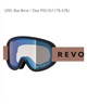 REVOLT リボルト SUPER LIGHT FRAME R25MBK 調光レンズ 平面レンズ スノーボード ゴーグル ユニセックス ムラサキスポーツ 24-25モデル LL J17(BGP-ONESIZE)