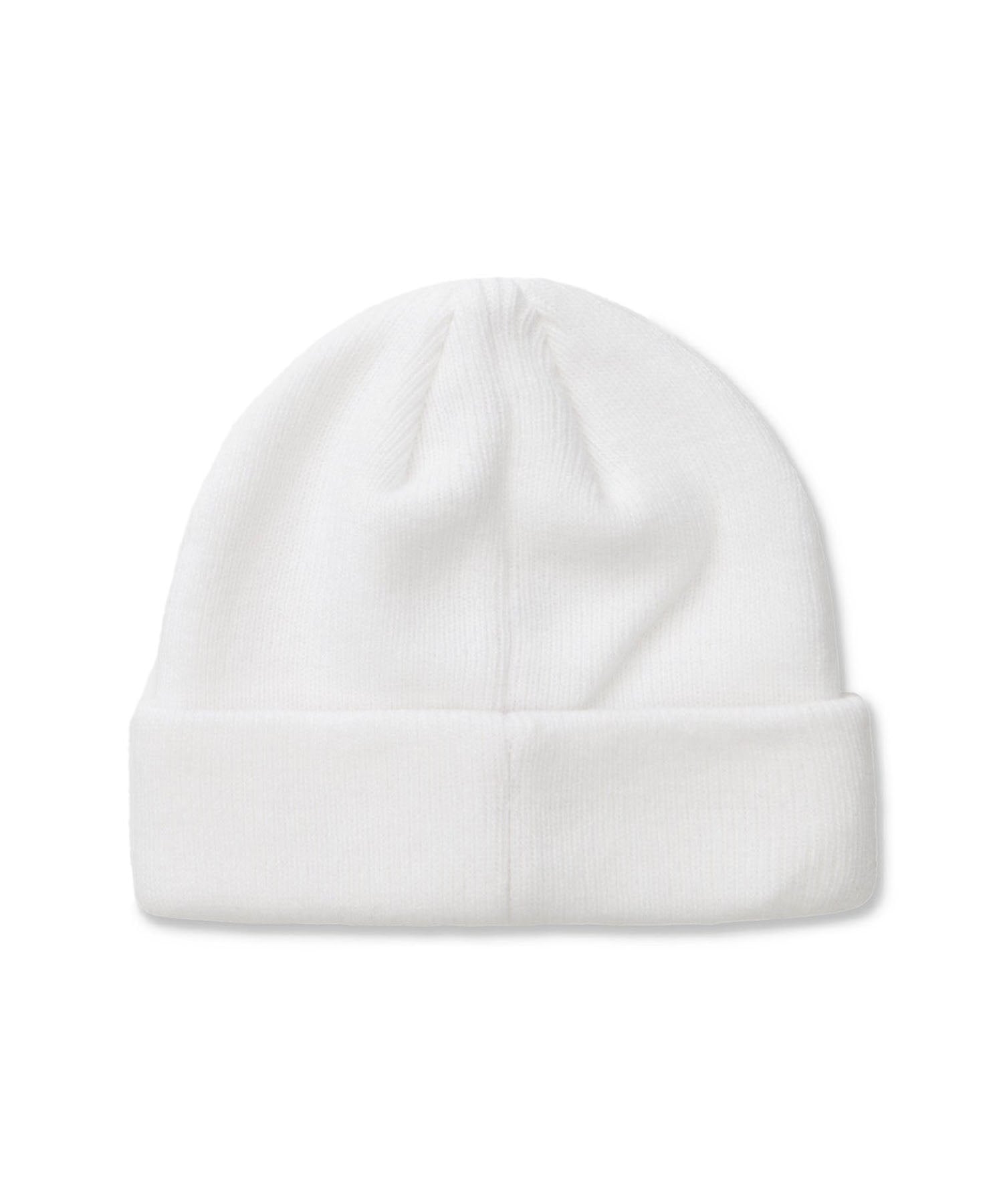 DIMITO ディミト DMT LOGO BEANIE スノーボード ビーニー ユニセックス ムラサキスポーツ 24-25モデル LL J3(WHITE-ONESIZE)
