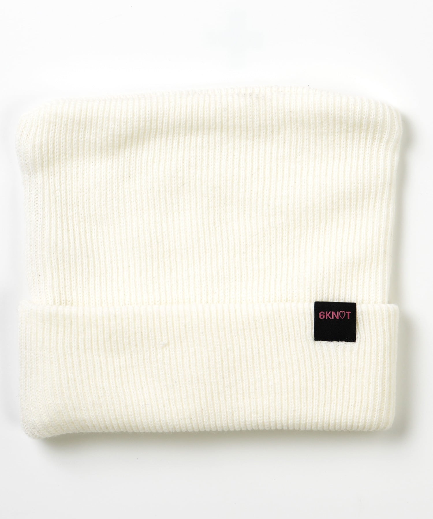 6KNOT シックスノット KITTEN BEANIE スノーボード ビーニー レディース ニット帽 ムラサキスポーツ 24-25モデル LX J24(WHITE-ONESIZE)
