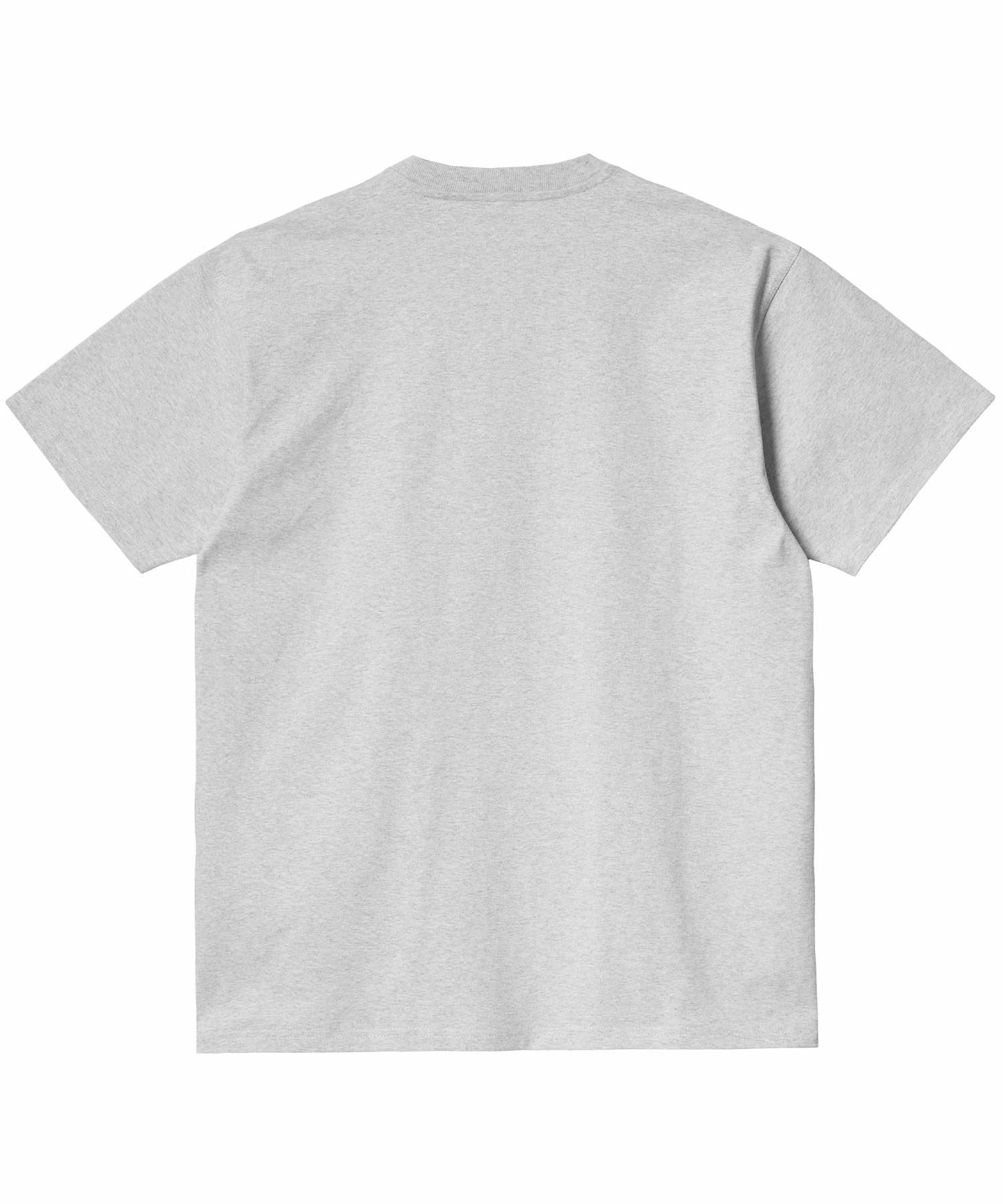 Carhartt WIP カーハート ダブリュー アイピー S S AMERICAN SCRIPTT-SHIRT メンズ 半袖 Ｔシャツ I029956 GREY(GREY-S)