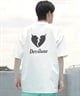 DEVILUSE デビルユース メンズ ラッシュガード 半袖 Tシャツ オーバーサイズ 水陸両用 ムラサキスポーツ限定 243OO1ST303DU(WHT-M)