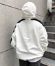 X-GIRL/エックスガール  CONTRAST COLOR SWEAT HOODIE レディース プルオーバー パーカー 105233012022(WHITE-M)