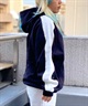 X-GIRL/エックスガール  CONTRAST COLOR SWEAT HOODIE レディース プルオーバー パーカー 105233012022(WHITE-M)