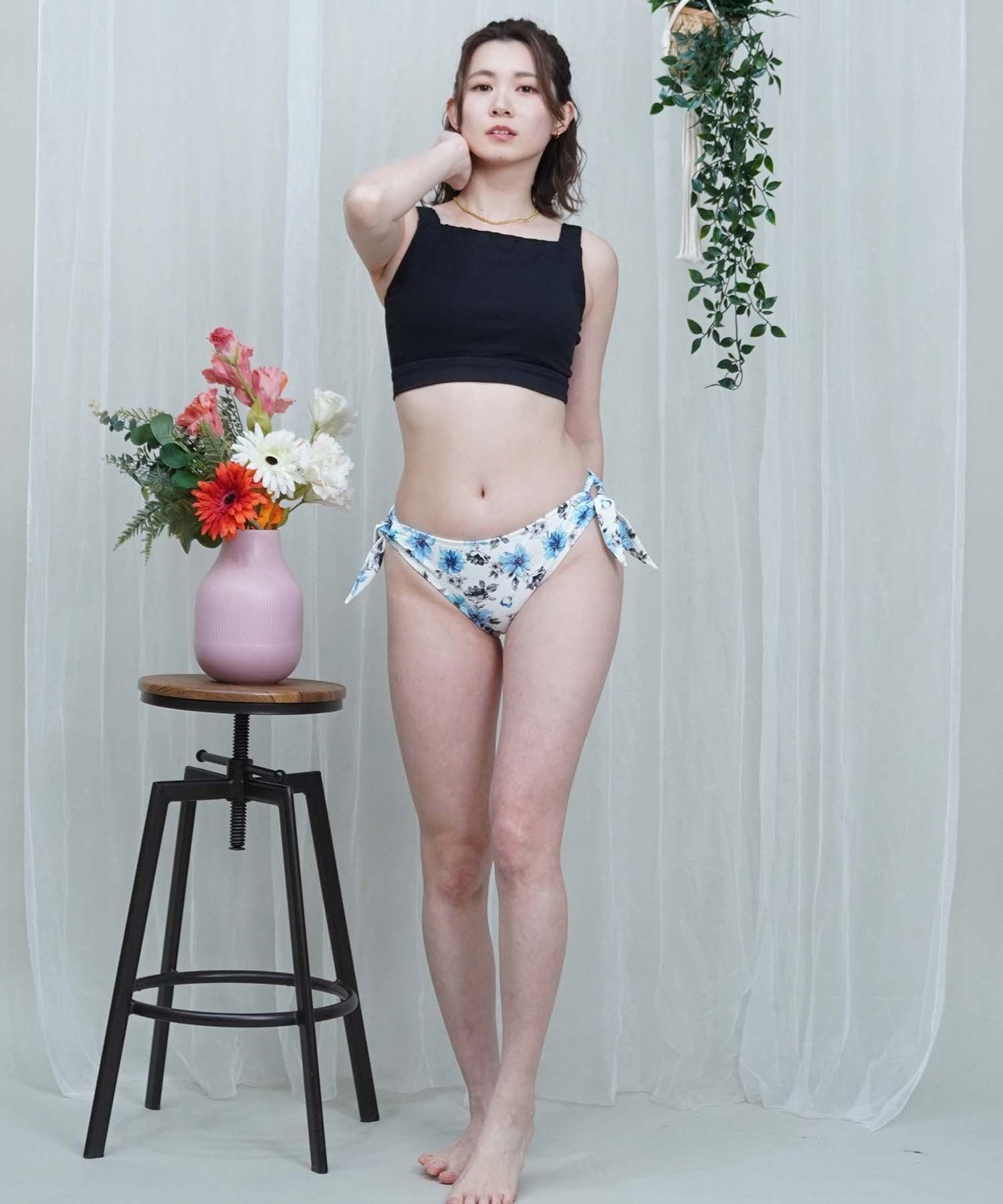 LAETITIA レリッタ 水着 レディース タンキニ 花柄 3点セット 441301(WT-9)