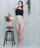 LAETITIA レリッタ 水着 レディース タンキニ 花柄 3点セット 441301(WT-9)