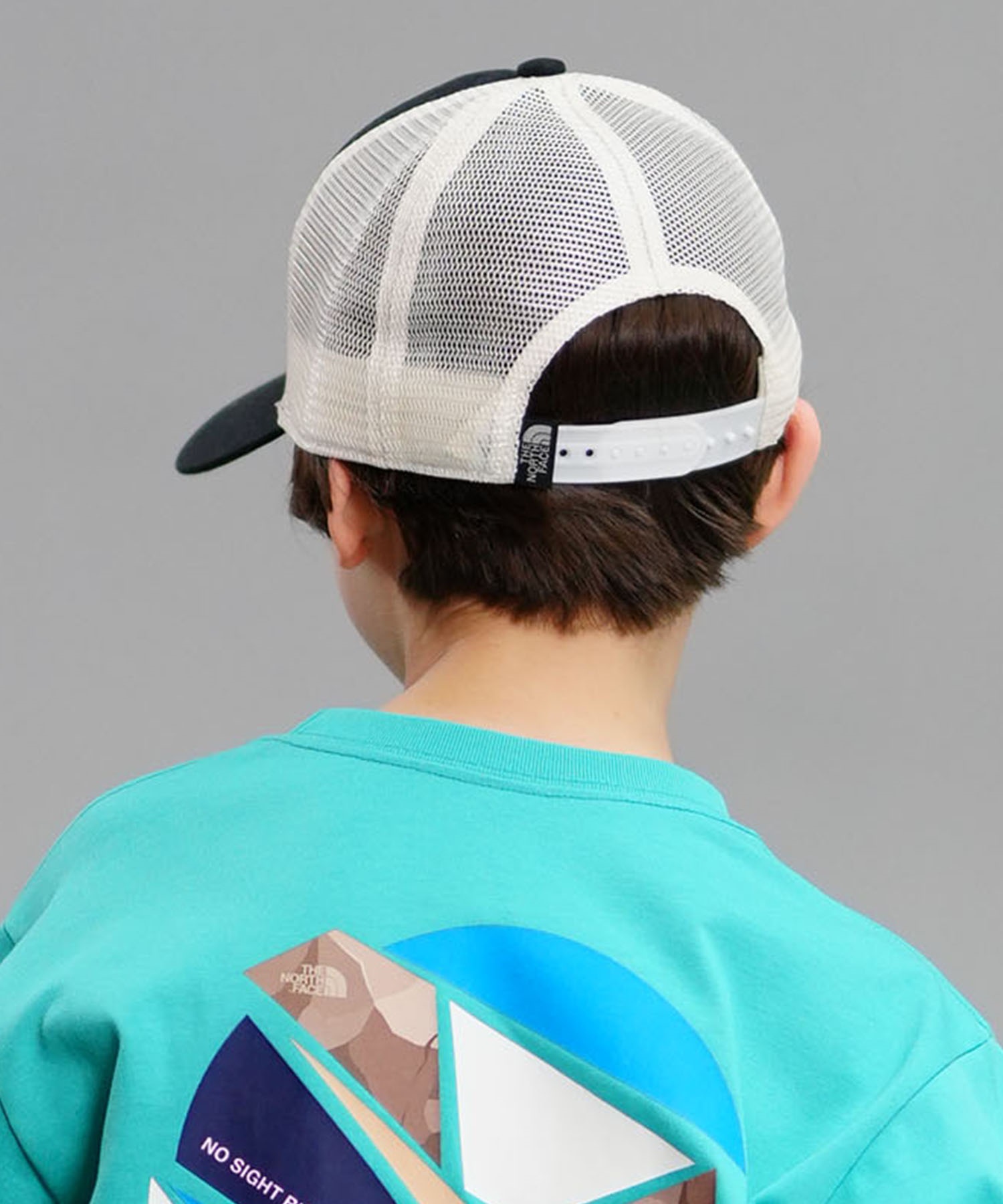 THE NORTH FACE ザ・ノース・フェイス TRUCKER MESH CAP トラッカーメッシュキャップ キッズ キャップ NNJ02405(K-M)