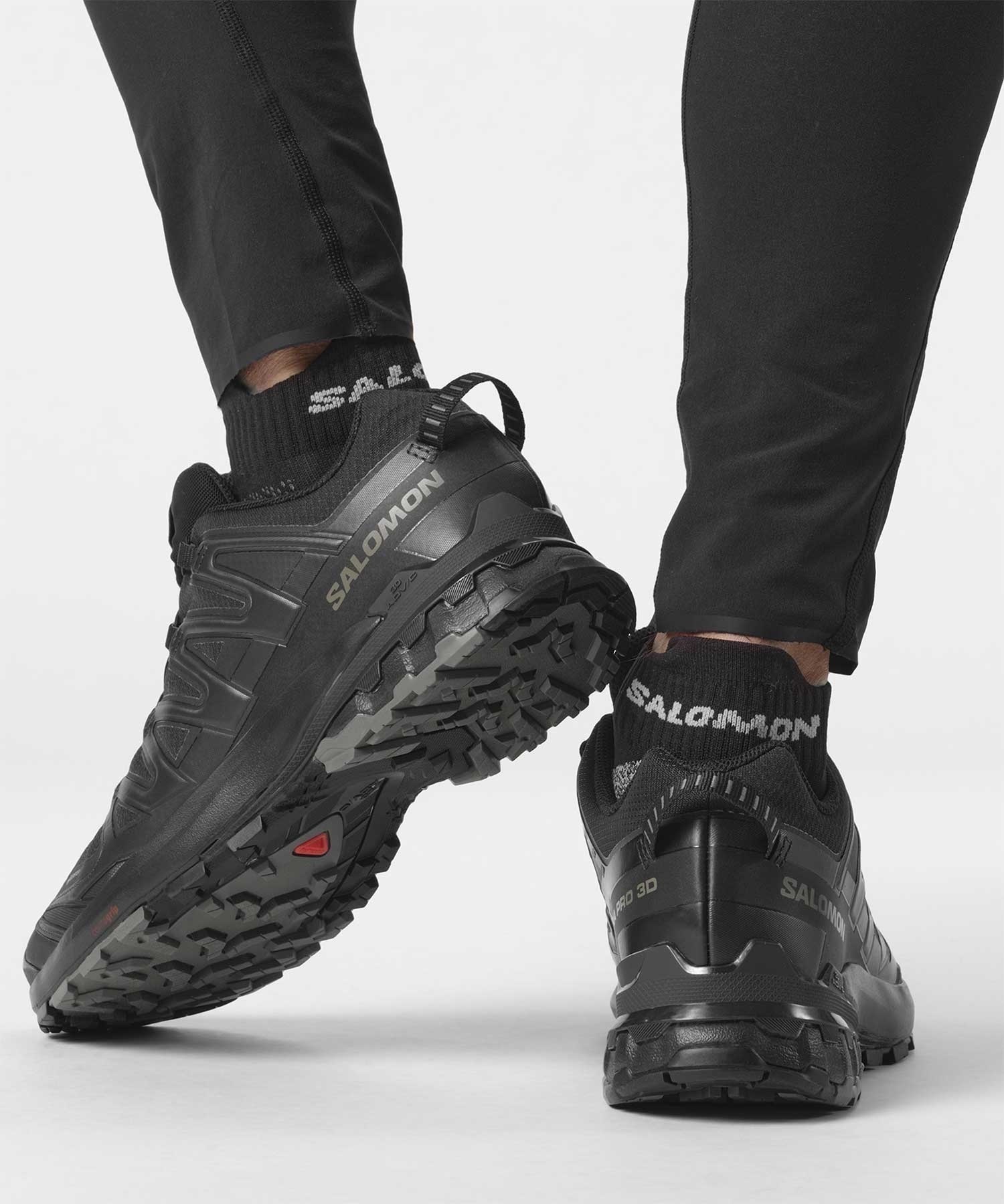SALOMON/サロモン XA PRO 3D V9 GTX エックスエープロブイナインゴアテックス メンズ シューズ 防水 アウトドア L47270100(BLACK-25.0cm)