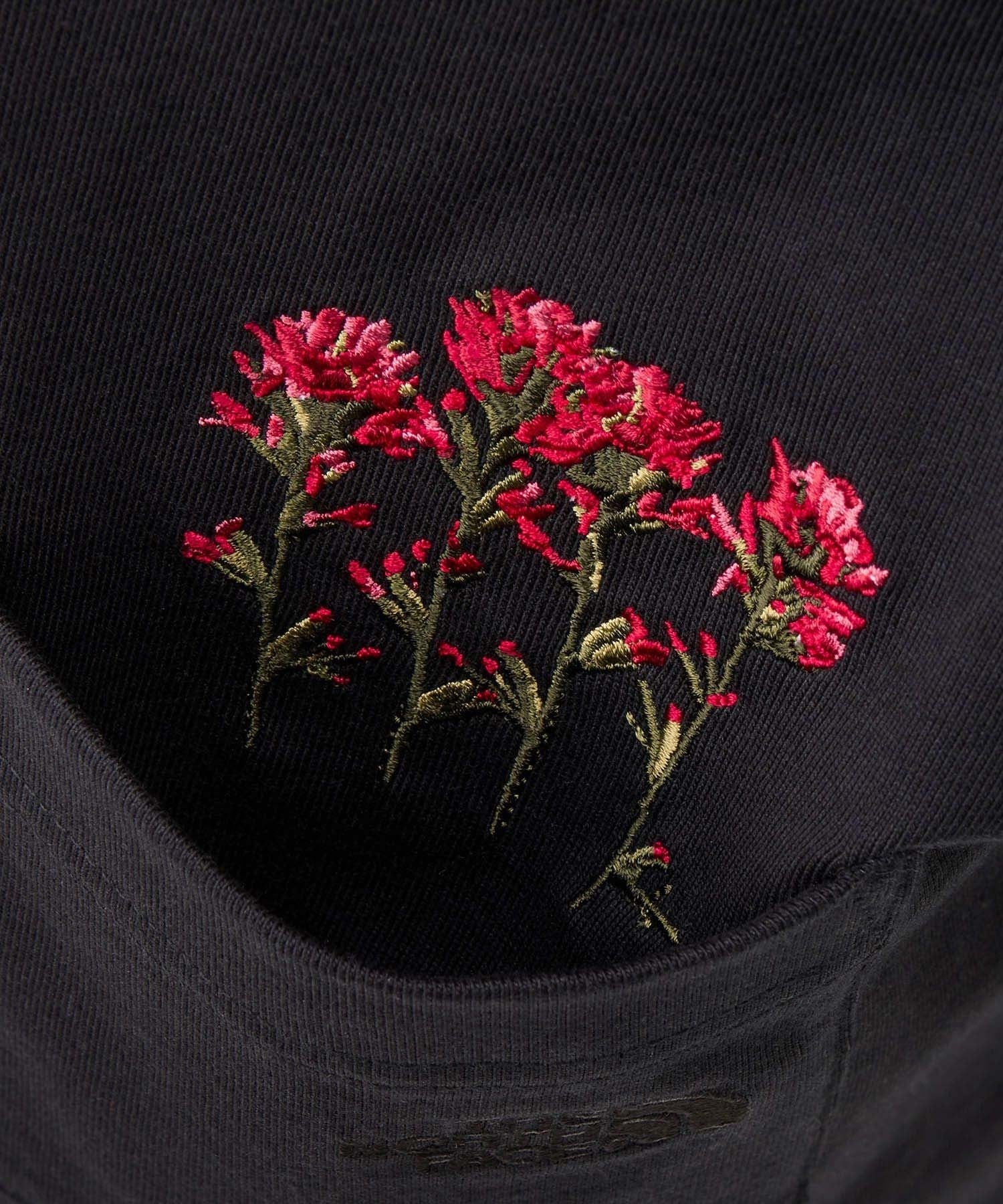 THE NORTH FACE ザ・ノース・フェイス 長袖 Tシャツ ロンT レディース 刺繍 花 ロングスリーブフラッシュドライフラワーロゴティー NT82535(K-S)