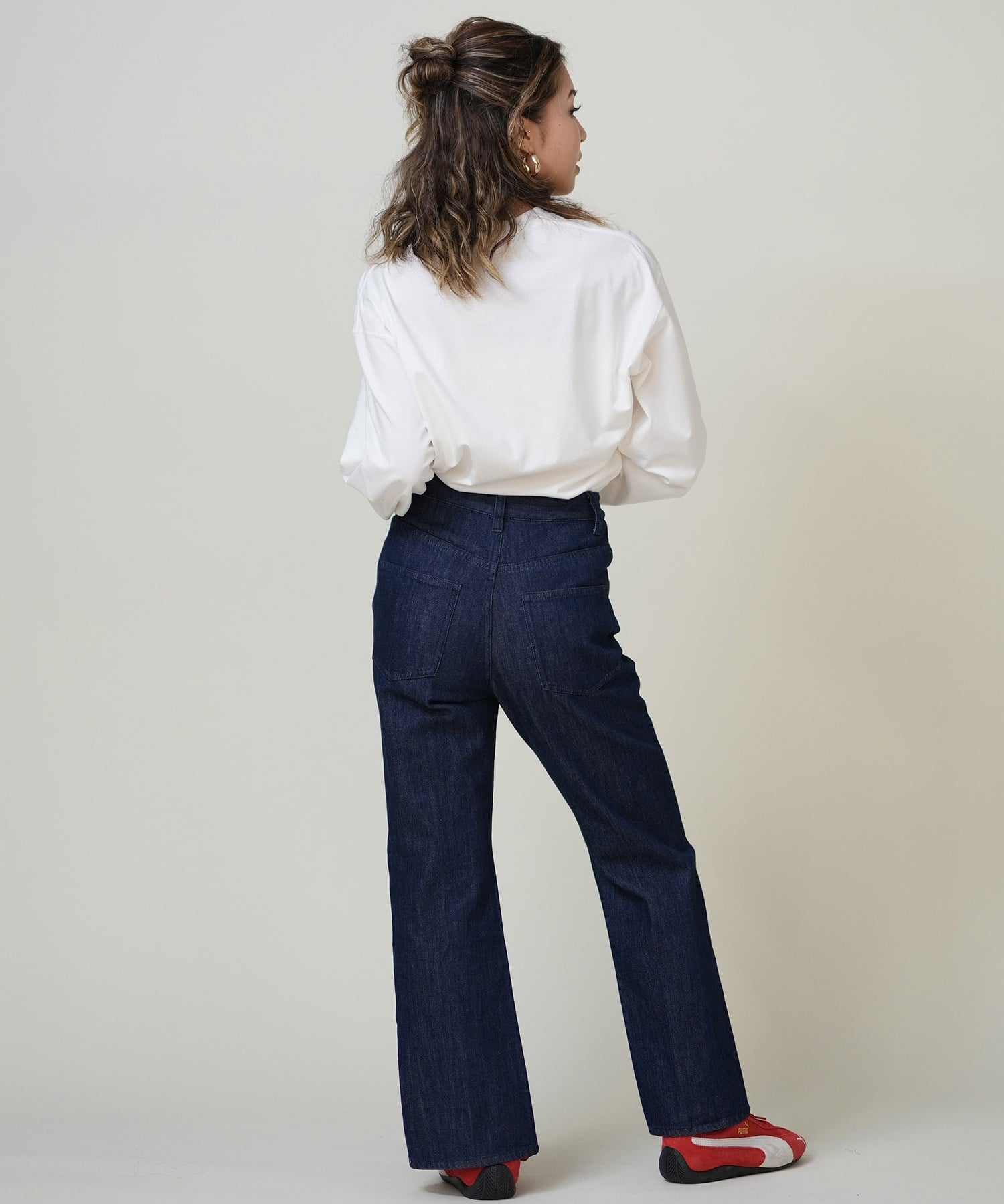 THE NORTH FACE ザ・ノース・フェイス 長袖 Tシャツ ロンT レディース 刺繍 花 ロングスリーブフラッシュドライフラワーロゴティー NT82535(K-S)