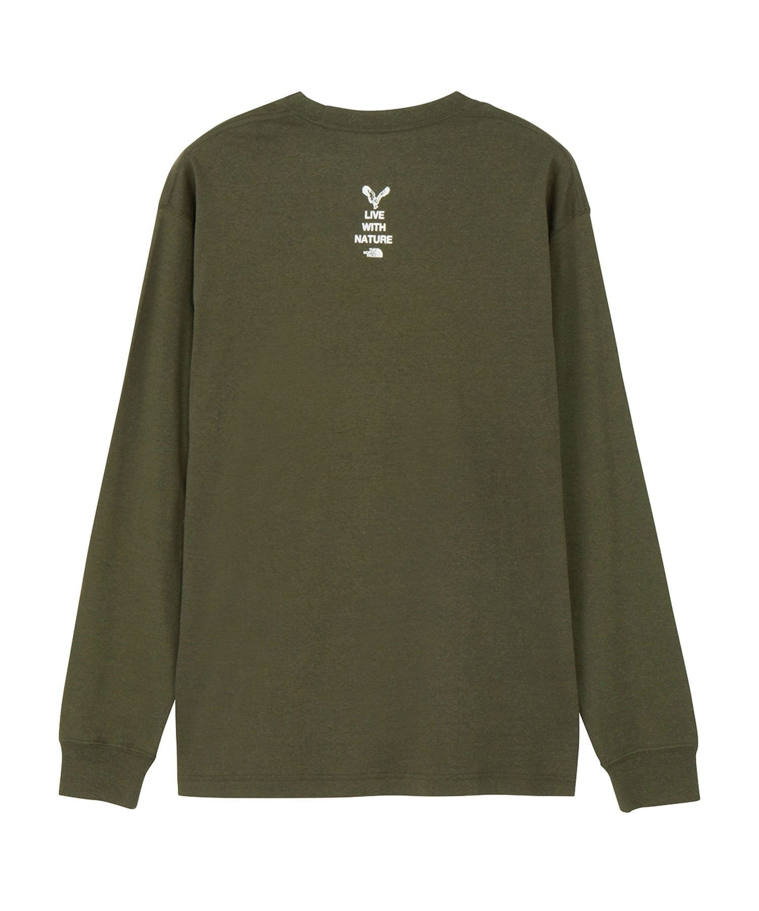 THE NORTH FACE ザ・ノース・フェイス 長袖 Tシャツ ロンT レディース 無地 ワンポイント ロゴ ロングスリーブズーピッカーティー NT82536(AG-S)