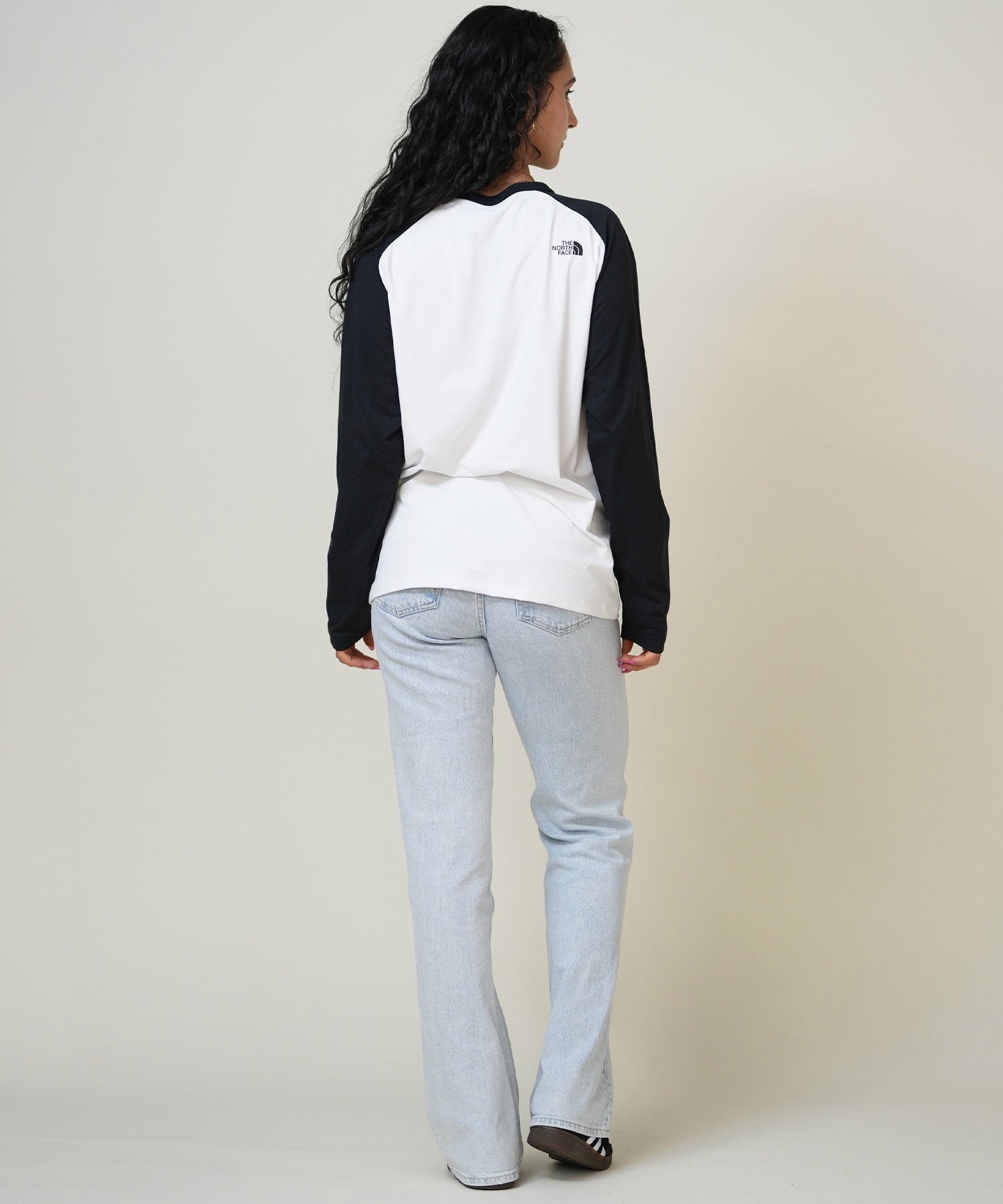 THE NORTH FACE ザ・ノース・フェイス 長袖 Tシャツ ロンT レディース ラグラン ロングスリーブイーエスベースボールティー NT82591(WK-S)