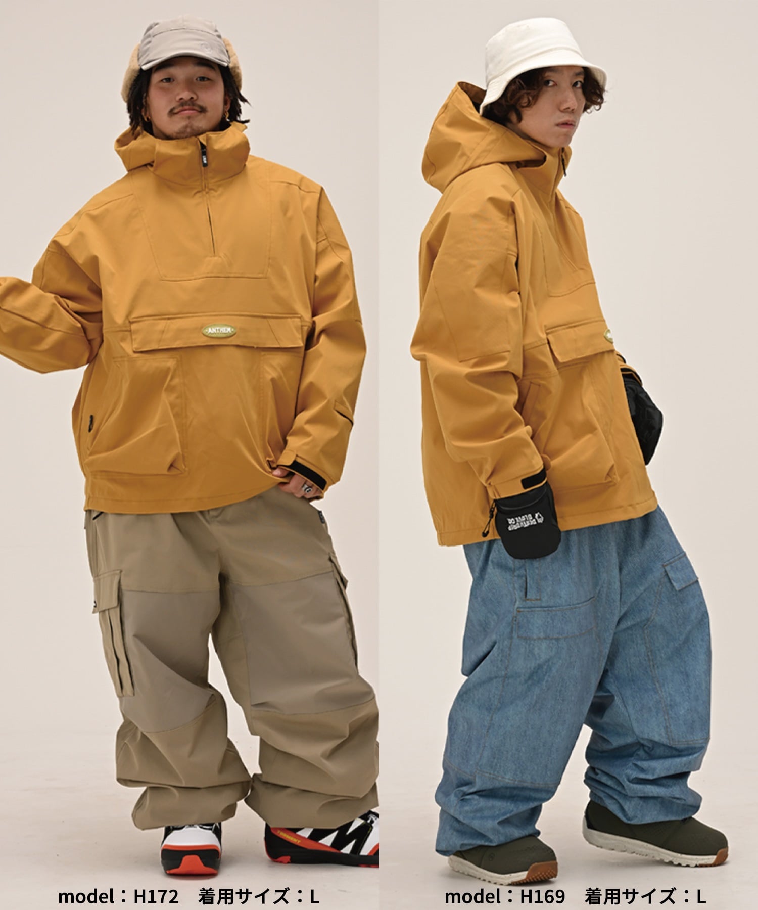 ANTHEM アンセム OVAL CAPTURED スノーボード ウェア ジャケット ユニセックス 25-26モデル LL C14【2526】(BLGRY-S)