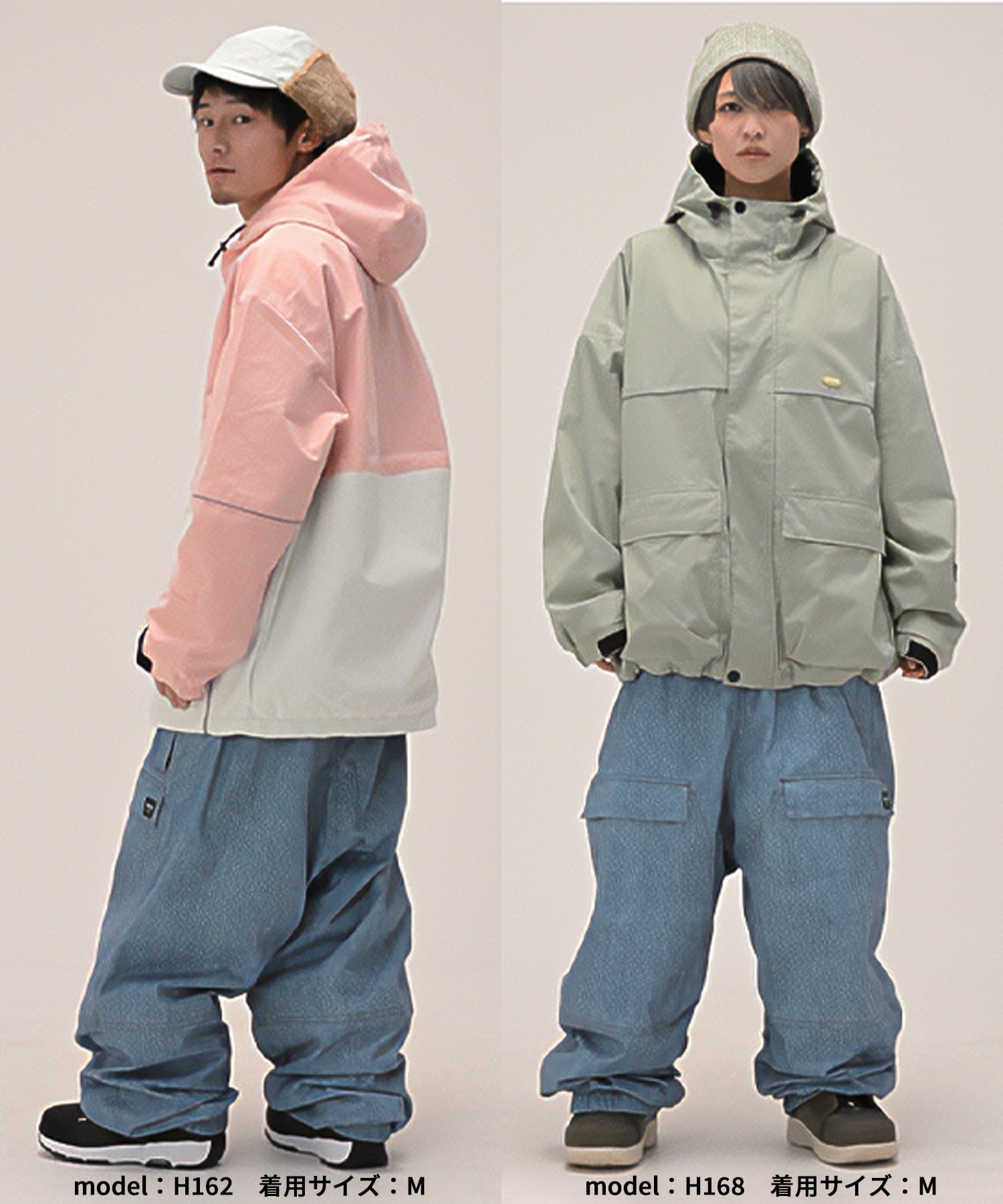 ANTHEM アンセム DOUBLE KNEE スノーボード ウェア パンツ ユニセックス 25-26モデル LL C14【2526】(BLACK-S)