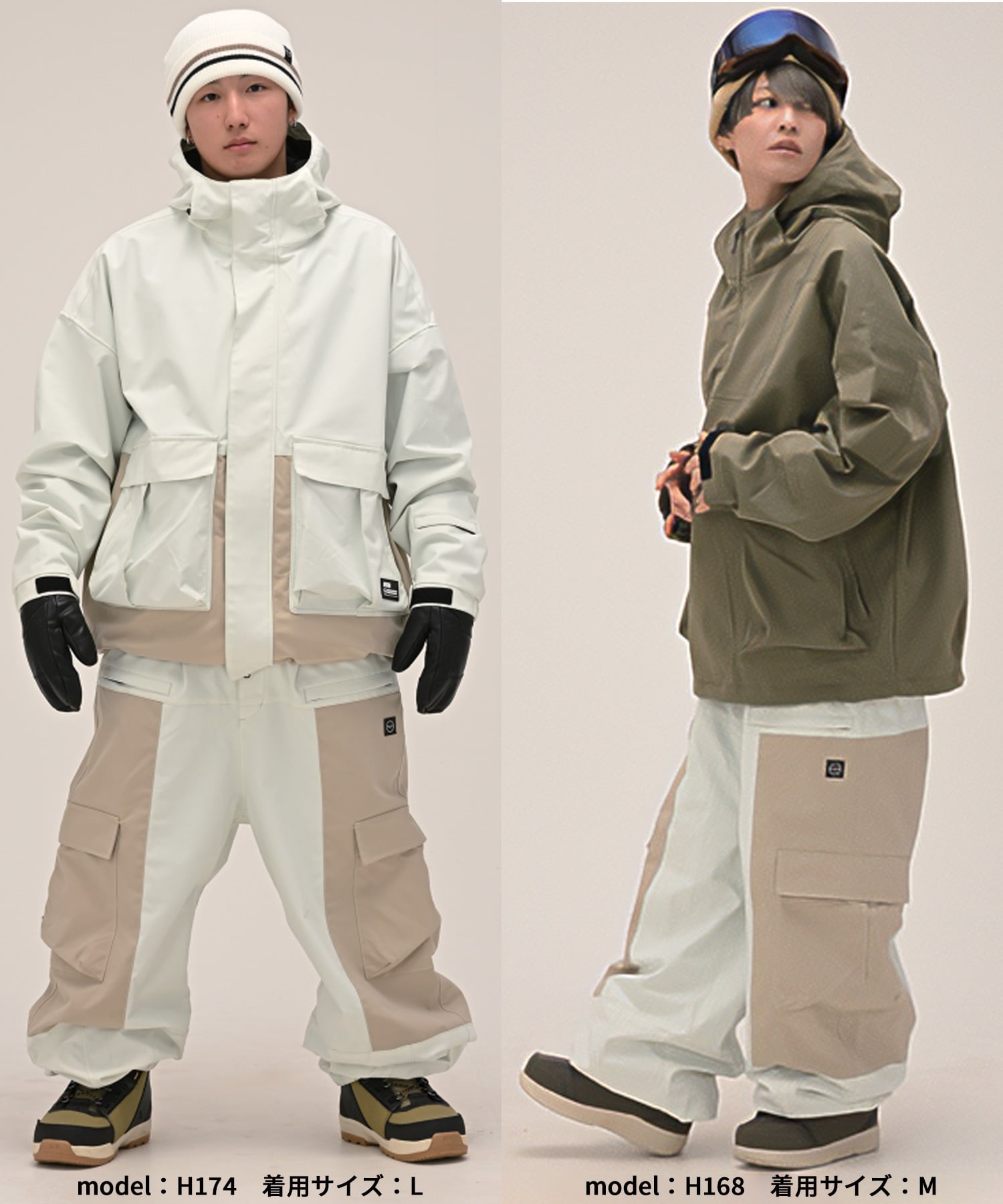 ANTHEM アンセム CRANKPANEL スノーボード ウェア パンツ ユニセックス 25-26モデル LL C14【2526】(OFWHT-S)