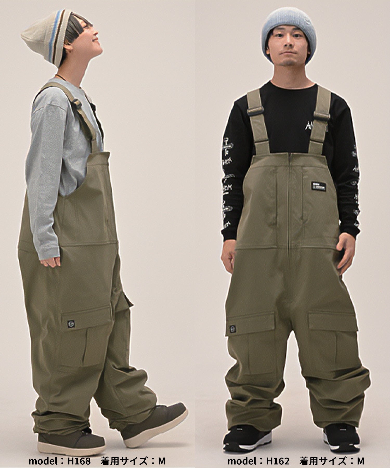 ANTHEM アンセム CHEST SLIT スノーボード ウェア パンツ ユニセックス 25-26モデル LL C14【2526】(BLACK-S)