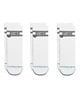 STANCE スタンス ソックス 靴下 3足セット BASIC QUARTER 3 PACK A356A24BAS(WHITE-L)