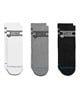 STANCE スタンス ソックス 靴下 3足セット BASIC QUARTER 3 PACK A356A24BAS(WHITE-L)